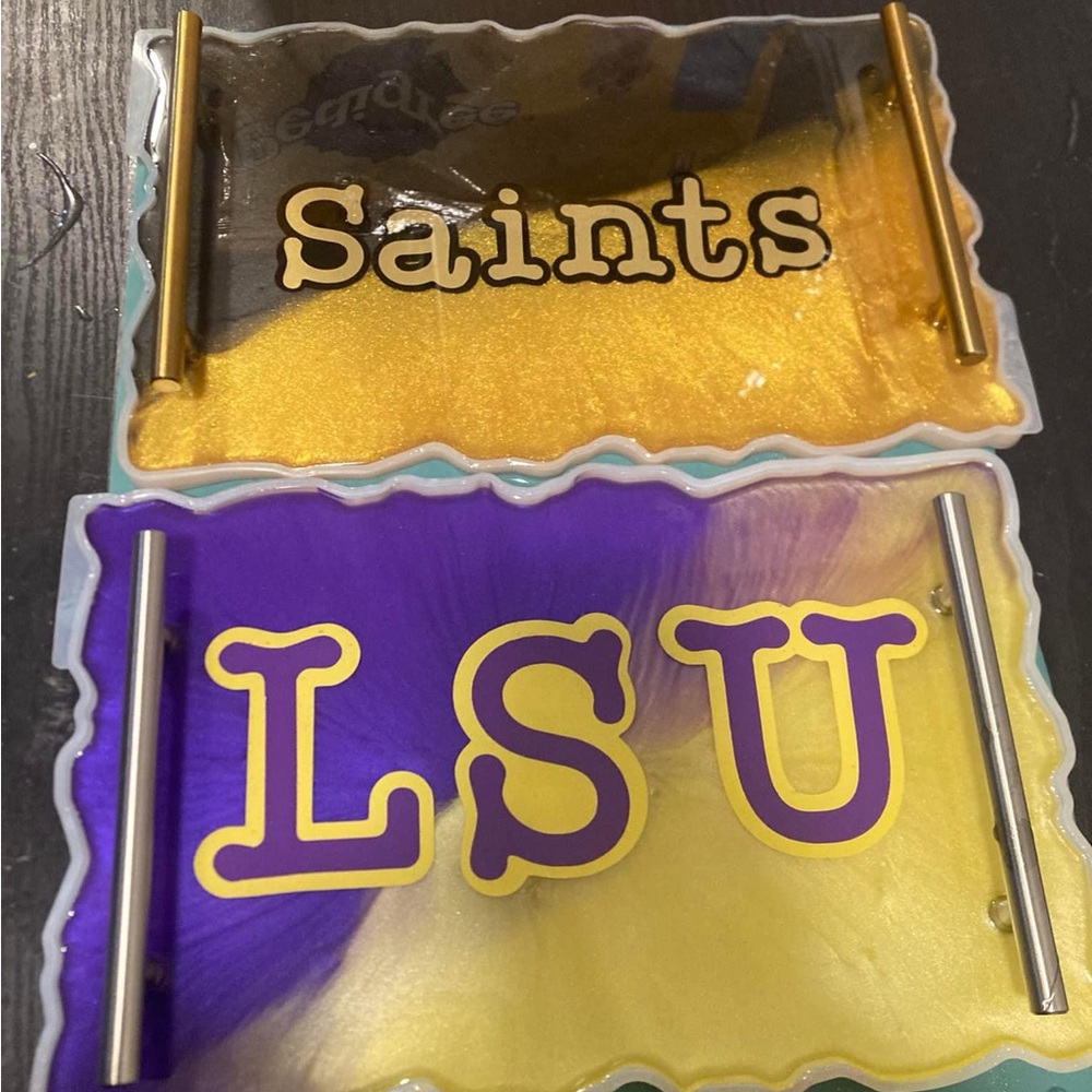 Resin trays